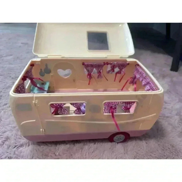 Lil' BATTAT Woodzeez Happy Camper Trailer - Picture 6 of 7